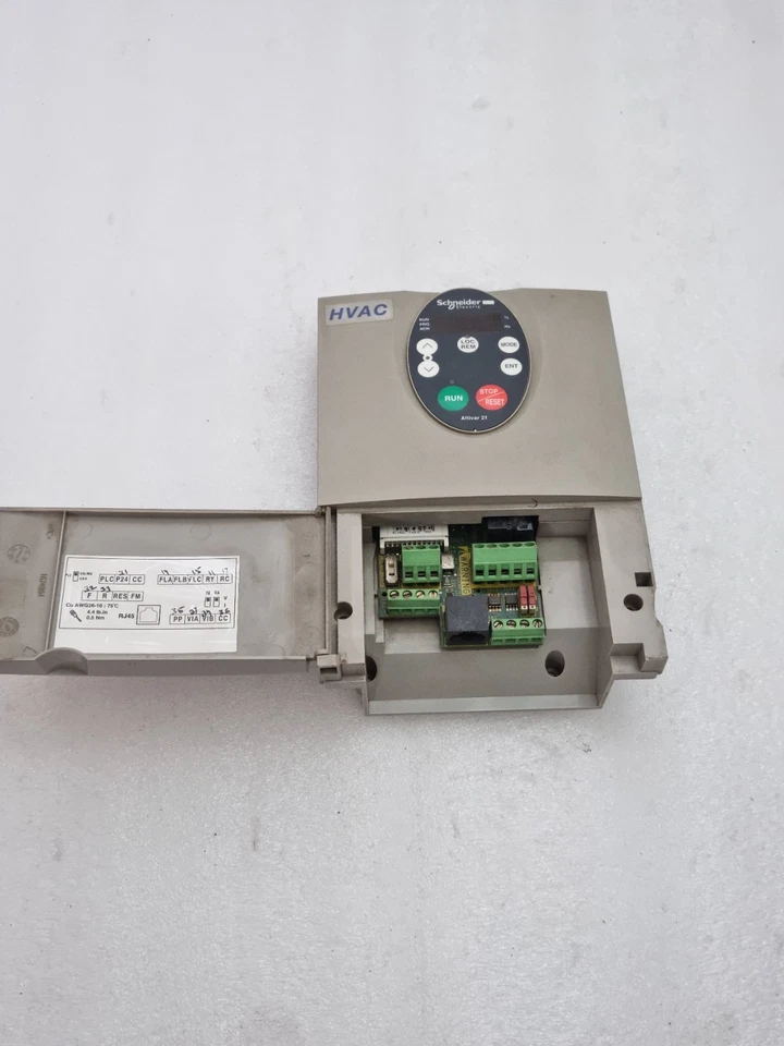 Schneider Electric Altivar 21 ATV21 HVAC VFD Front Panel Door Cover 30Kw 40HP